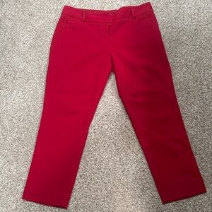 The Limited Vibrant Red Trousers